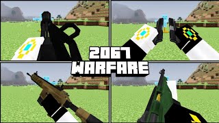 Update 2067 Warfare Addon For Minecraft PEBedrock 121 [upl. by Takeo]