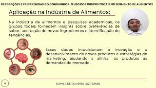 PERCEPÃ‡Ã•ES E PREFERÃŠNCIAS DO CONSUMIDOR O USO DOS GRUPOS FOCAIS NO SEGMENTO DE ALIMENTOS [upl. by Alesandrini]