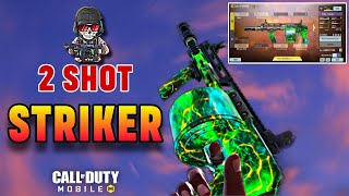 This STRIKER SHOTGUN GUNSMITH GIVE YOU 2 SHOT KILL  STRIKER GUNSMITH CODM BR  CODM BR GAMEPLAY [upl. by Onailerua]