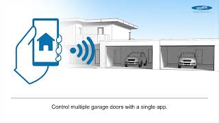 SmartHome  Control your Novoferm Garage Door Via An App [upl. by Yrtua232]