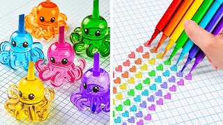 Égayez votre journée scolaire avec ces bricolages arcenciel  🌈✂️ [upl. by Novel]