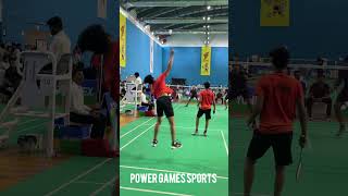 Badminton doubles u17 badmintonlovers [upl. by Nyladnek]