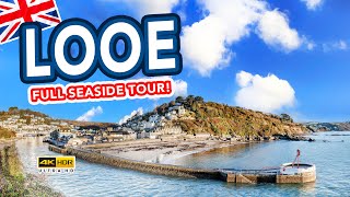 LOOE CORNWALL  Full tour of holiday seaside town Looe [upl. by Stichter]