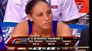 WNBA Finals 2007  The Other Drama Games 1 amp 2 [upl. by Kcirtapnaes842]