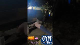 Push ups challenge  Day 6 gym park motivation pushups [upl. by Imotih884]