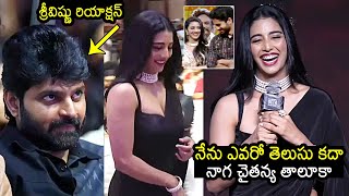 Daksha Nagarkar Cute Speech  Swag Pre Release Event  Sree Vishnu  News Buzz [upl. by Eatton]