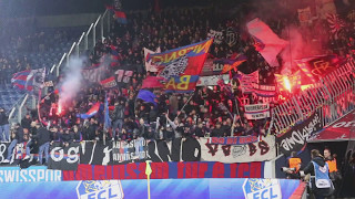 FC Luzern  FC Basel 12  Stimmung nach Abpfiff [upl. by Irab729]