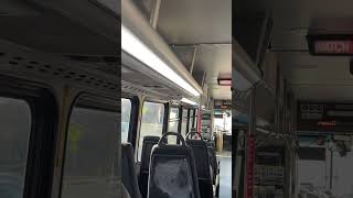 2017 ENC Axess 232  40 foot Sonoma county transit route 44 automobile train youcantstoptherain [upl. by Osyth120]