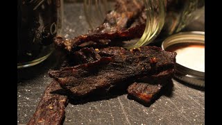 How To Make Teriyaki Style Beef Jerky  Dehydrator Recipes [upl. by Astrid]