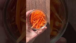 PICKLED CARROTS  this recipe is quick easy and makes an awesome addition to any salad or sandwich [upl. by Juliette]