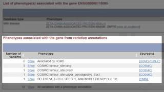 Demo 1 Sequence variation for a gene [upl. by Piers]