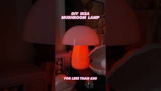 DIY IKEA MUSHROOM LAMP UNDER £20  Phoebe Mai Media [upl. by Nnylyaj]