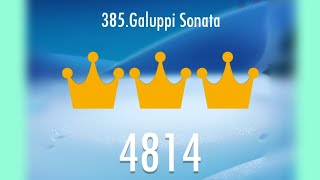 Galuppi Sonata Record Terbaik 4814 Gila 8 lap selesai Legendary🔥 Piano Tiles 2 [upl. by Tingey]