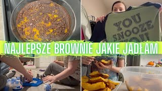 PRZEPYSZNE BROWNIE Z DYNIĄ MAX ZALICZYŁ KĄPIEL 🫢 DAILY VLOG [upl. by Aihsyak]