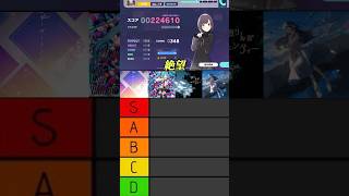 マスター1番最初にフルコンしやすい曲ティアリストランキング【プロセカ】【AFO】shorts [upl. by Bartolemo731]