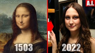 Who Discovered Mona Lisas Identity What Would She Look Like Today  History Brought To Life [upl. by Yrohcaz]