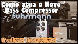 Fuhrmann Bass Compressor BC10 no Baixo Passivo [upl. by Buddie]