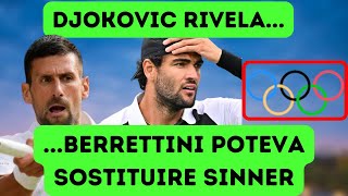 ðŸ”´Scandalo Olimpico  Djokovic Attacca Le Regole Di Ingaggio Ecco Cosa Devi SapereðŸ§¨ [upl. by Nivram994]