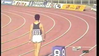 19870730 Campionati Italiani di Atletica Roma Stadio Olimpico 3° Giornata 400 U Finale [upl. by Witt498]