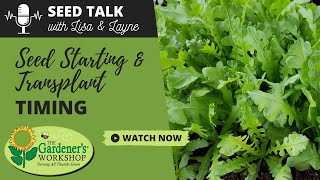 Seed Talk 25  Seed Starting amp Transplant Timing [upl. by Gilus]