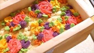 Making and Cutting Freesia Cold Process Soap [upl. by Nnyleve]