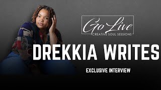 Drekkia Writes A Poets Journey to Finding Her Voice  Full Interview [upl. by Eilahs]