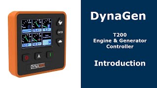 DynaGen T200 Engine amp Generator Controller  Aurora Generators [upl. by Ahgiel]