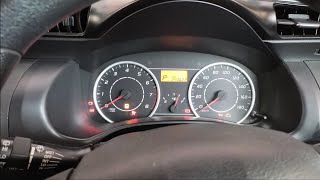 Reset VSC amp Check Engine Light  Toyota Wish [upl. by Haimaj]