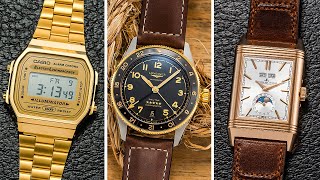 23 Of The BEST Gold Watches From Attainable To Luxury  Gold Tone Steel amp Gold amp Solid Gold [upl. by Clarita]