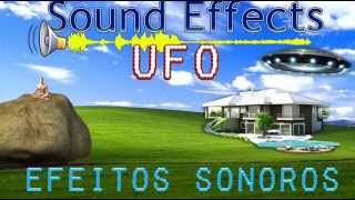 Som De Ovni Naves Extraterrestres UFO OVNIs Sound Effects [upl. by Ennoved]