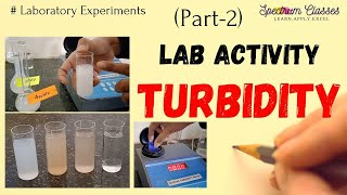 Determination of Turbidity TSS by Nephelometric Turbidity Meter NTU  Civil Engineering  Part2 [upl. by Ydissak873]