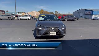 2021 Lexus NX 300 Sport Utility Portage Baraboo Pardeeville Endeavor Madison [upl. by Aibar903]