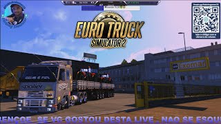 Um caminhoneiro desgovernado🇧🇷 🚜🔴🔔 AO VIVO🔔 🔴🚜🇧🇷ETS2 [upl. by Hunsinger]