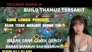 JANGAN PERNAH TAKUT BUAT MAJU  BUILD THAMUZ TERBARU  CARA BERMAIN THAMUZ LAWAN PHOVEUS fypviral [upl. by Yesnik]