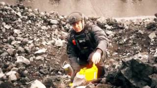 Iceland Coast Guard EOD in action phosphorus grenade explosion [upl. by Trixie]