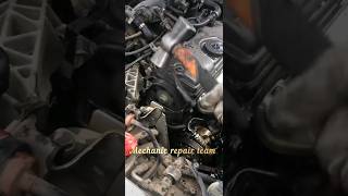 If you break engine camshaft pulley 🙃😳 mechanic shortsfeed [upl. by Annhej]