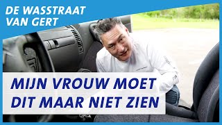 Hoe krijg je de bekleding van je auto vlekvrij  De Wasstraat van Gert  ANWB [upl. by Iphigenia]