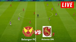 Selangor FC vs Kelantan Darul Naim  efootball pes21 gameplay [upl. by Alanah494]