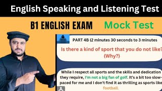 Speaking and listening mock test for PCO drivers  TFL Speaking and listening TestB1 Test UK 2024 [upl. by Fenwick]