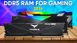 Best DDR5 RAM in 2024  Top 5 You Should Consider [upl. by Suirauqed]