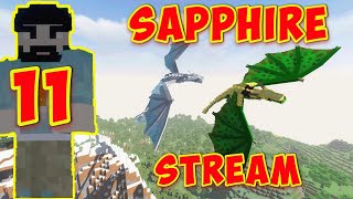 Minecraft Lets Play  Sapphire Survival 11Qism Ozbekcha minecraft RESPECT KayzoMC [upl. by Symer]