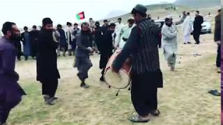 Traditional Afghan Dance  Attan  Kandahar Afghanistan د ځوانانو مست اتڼ [upl. by Arihsaj]