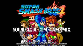 Remix  Super Smash Bros for 3DS  Wii U  Menu Theme Chipmix [upl. by Eniarda]