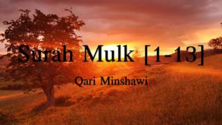 Beautiful Recitation of Surah Mulk 113 by Qari Minshawi [upl. by Sherlock]