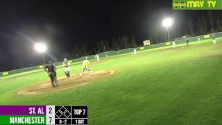 MA Varsity Baseball  Manchester Academy vs St Aloysius Academy 2 [upl. by Neeven703]