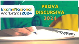 PROFLETRAS EXAME 2024  PROVA DISCURSIVA [upl. by Ahsilad]