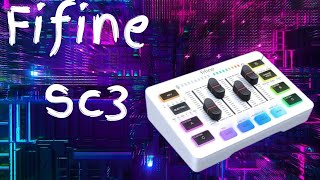 Unboxing The Fifine AmpliGame SC3 Gaming Mixer [upl. by Hanshaw]