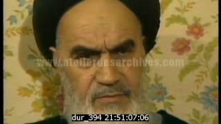 Interview de lAytohllah Khomeini [upl. by Artek]