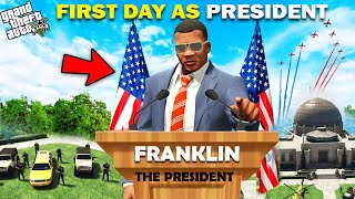 GTA 5  Franklins First Day As A President In Los Santos GTA 5 [upl. by Mcclees]