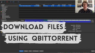 HOW TO DOWNLOAD FILES FROM TORRENTS USING QBITTORRENT  Tutorial [upl. by Atiniuq]